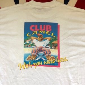 1991 Vintage Camel Single Stitch T-shirt